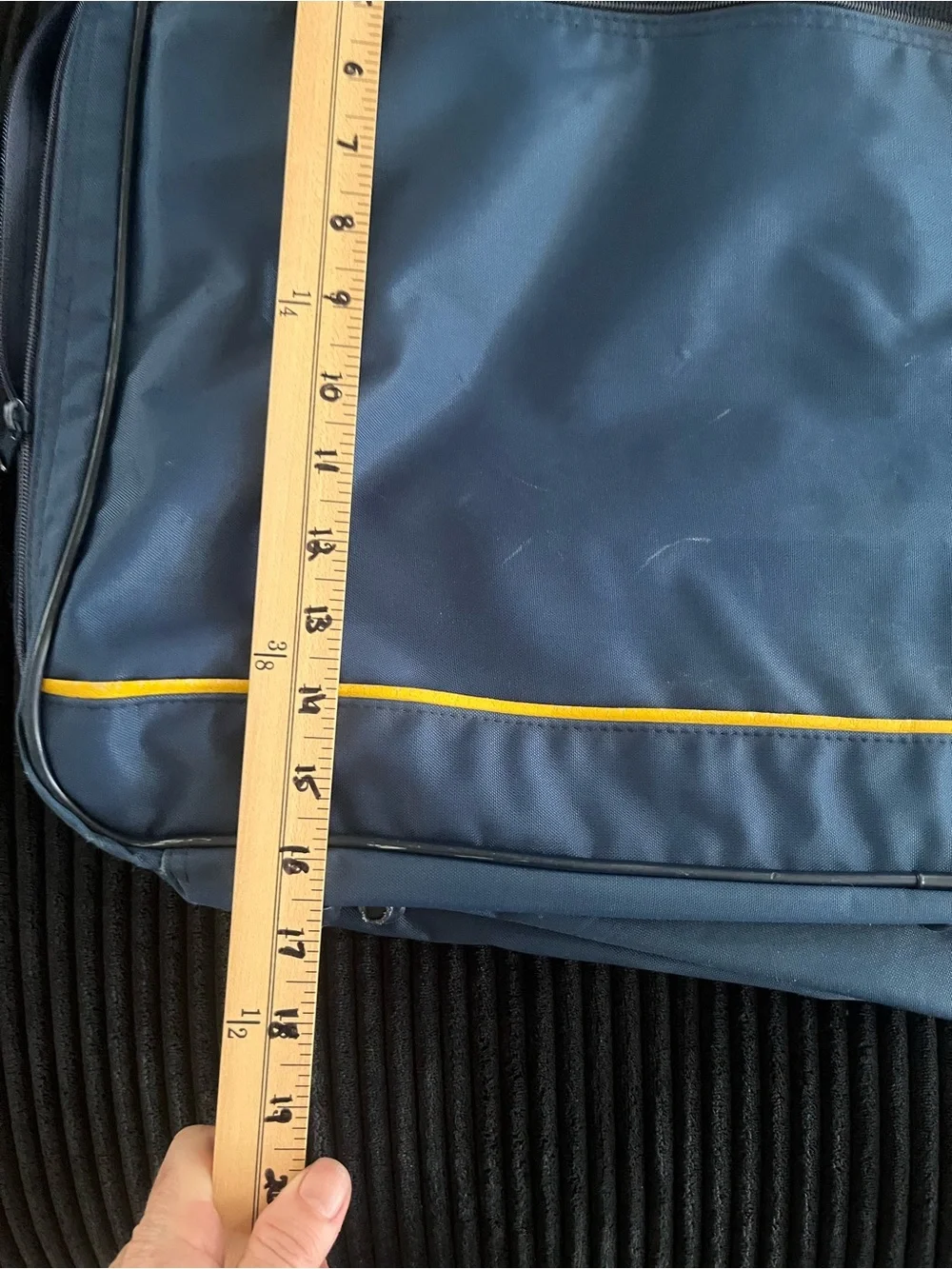 Emilio Pucci Navy and Yellow Garment Bag – Travel Garment Cover